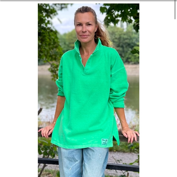 Sloppy Joe Clothing Size 2 collar 02 NWT in Emerald Green - Picture 5 of 7